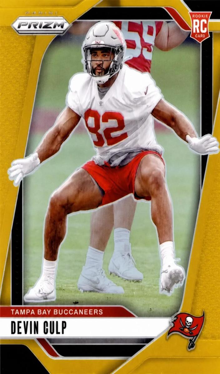 2024 Panini Prizm Football Gold Devin Culp #326