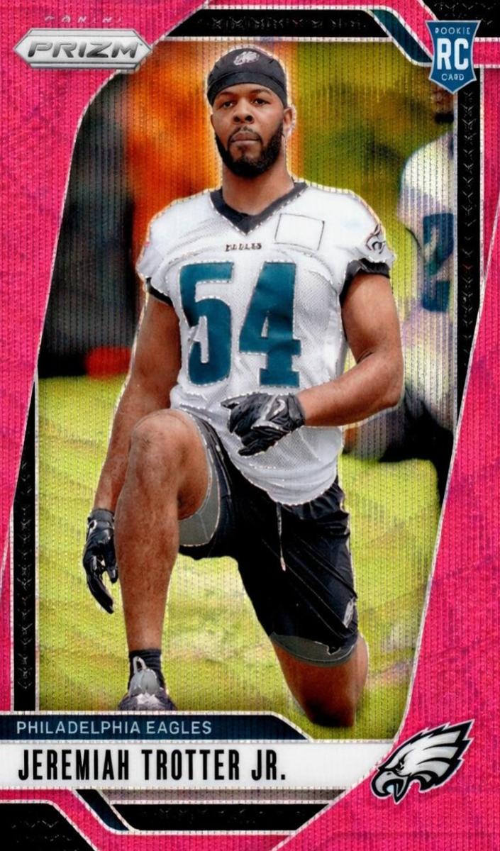 2024 Panini Prizm Football Pink Wave Jeremiah Trotter Jr. #349