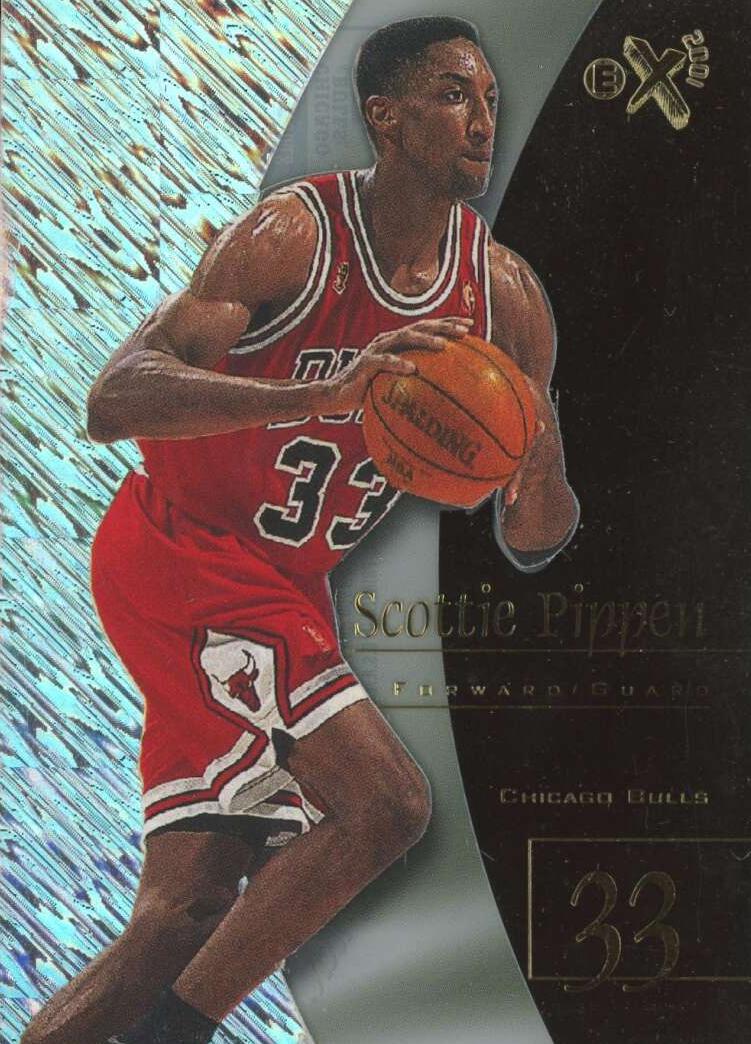 1997 Skybox E-X2001 Basketball Scottie Pippen #11 PSA 9