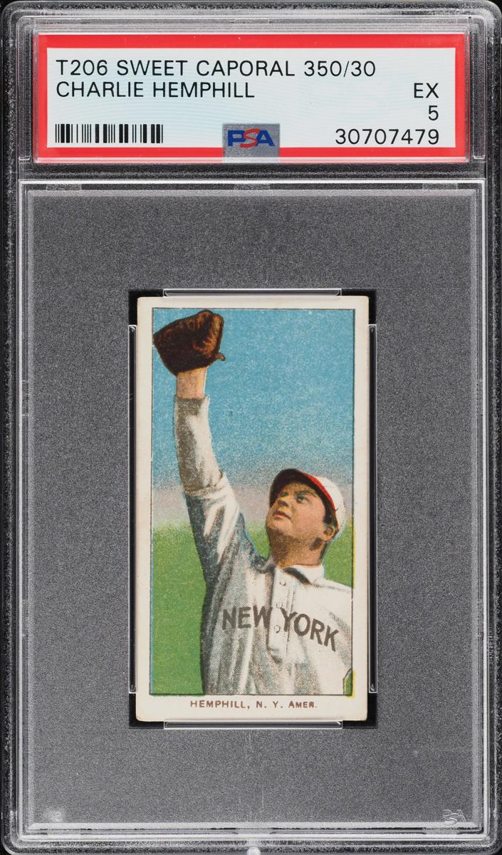 1909-11 T206 Baseball Charlie Hemphill #NNO