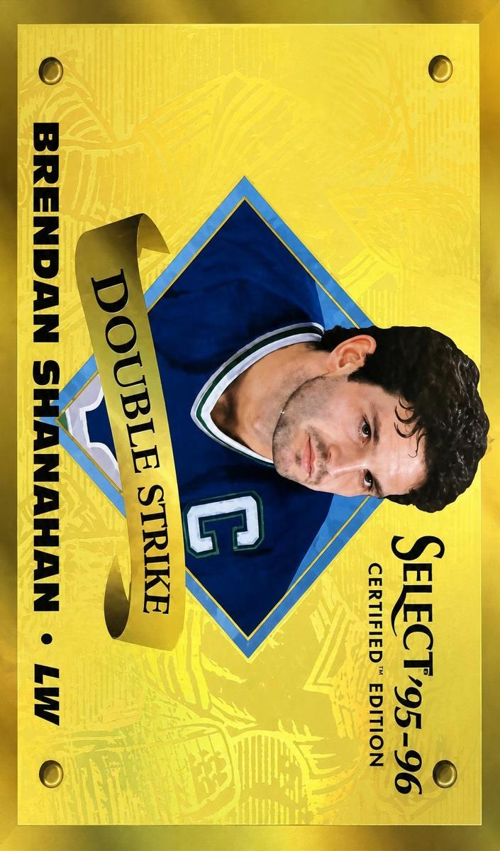 1995 Select Certified Hockey Gold Brendan Shanahan #9
