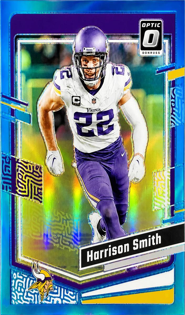 2023 Donruss Optic Football Aqua Harrison Smith #123
