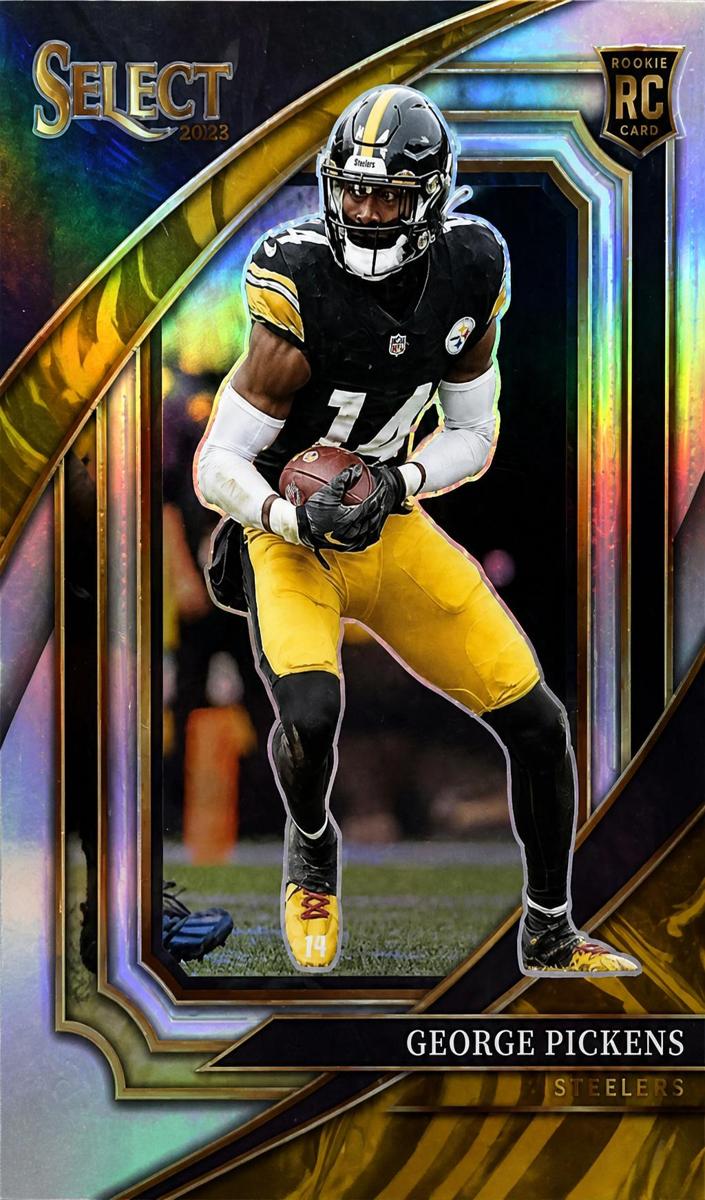 2022 Panini Select Football Silver Prizm George Pickens #343 PSA 10
