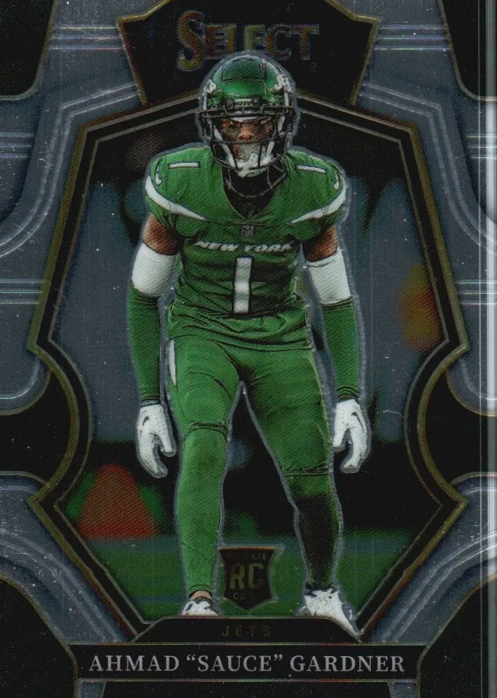 2022 Panini Select Football Ahmad "Sauce" Gardner #177 PSA 7.5