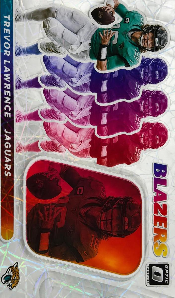 2022 Donruss Optic Football Black Pandora Trevor Lawrence #B-8