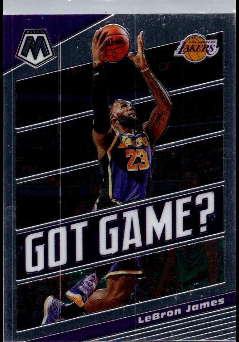 2019 Panini Mosaic Basketball Mosaic LeBron James #7