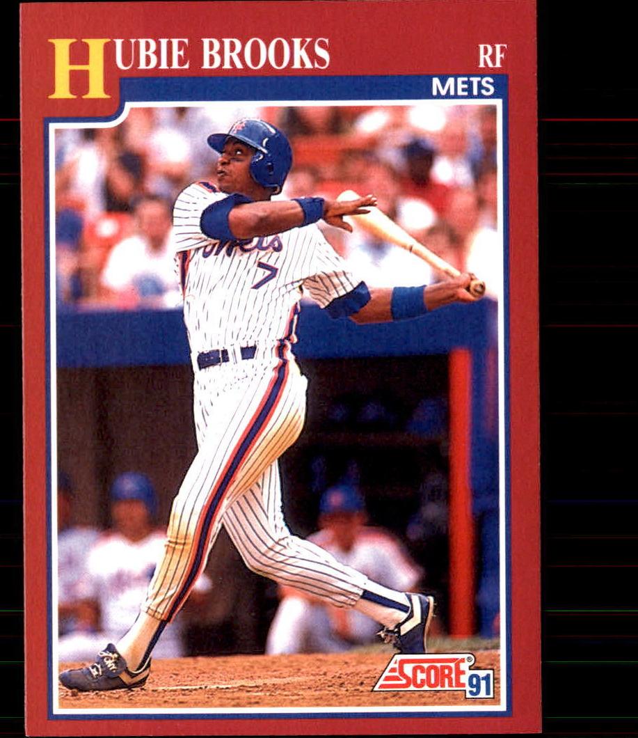 1991 Score Rookie & Traded Baseball Hubie Brooks #5T