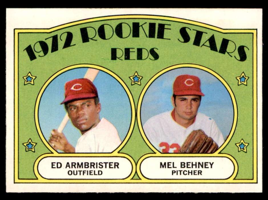 1972 O-Pee-Chee Baseball Reds Rookies #524