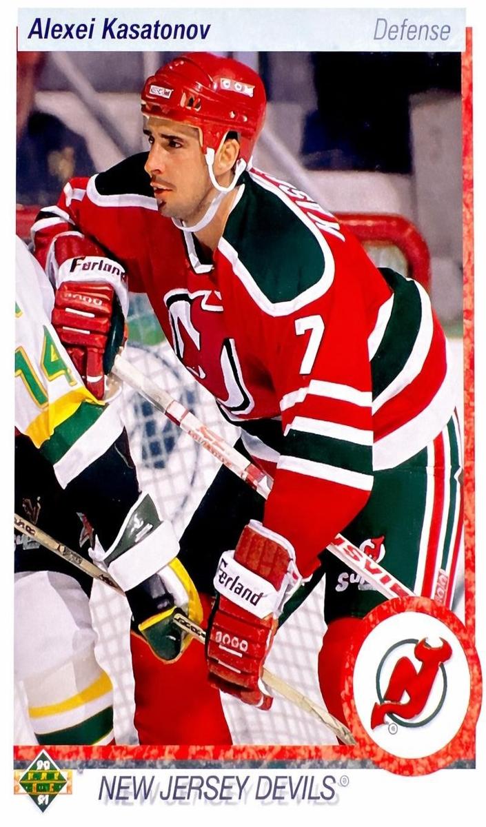 1990 Upper Deck Hockey Alexei Kasatonov #286 BGS 9