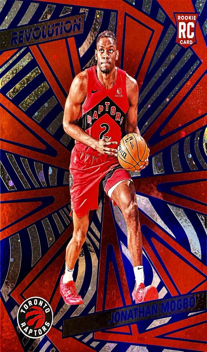 2024 Panini Revolution Basketball Blue Cosmo Jonathan Mogbo #111