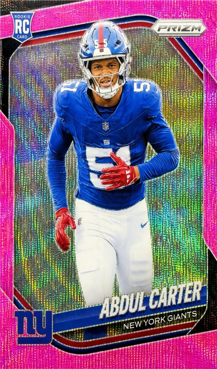 2025 Panini Prizm Football Pink Wave Abdul Carter #394