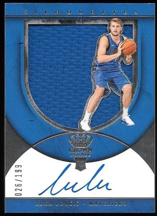 2018 Panini Crown Royale Basketball Luka Doncic #226 PSA 9