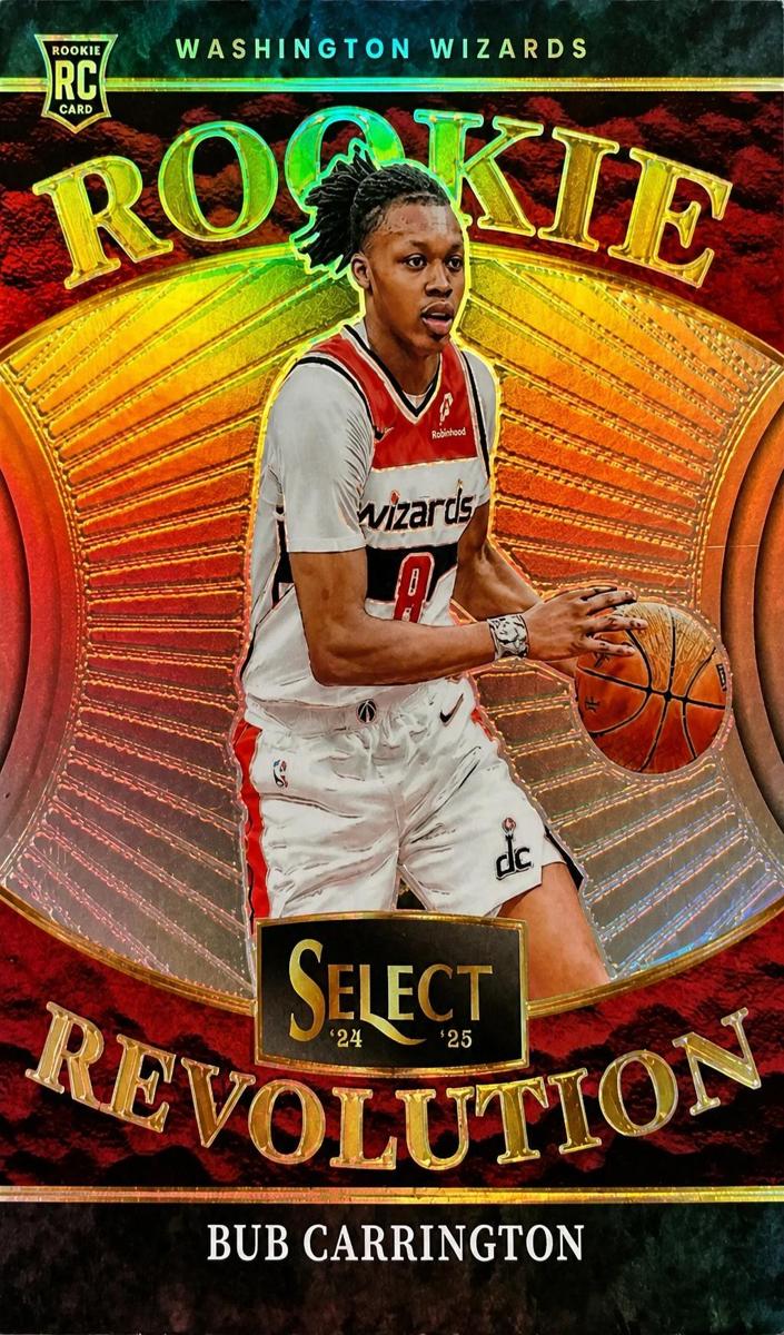 2024 Panini Select Basketball Silver Bub Carrington #7