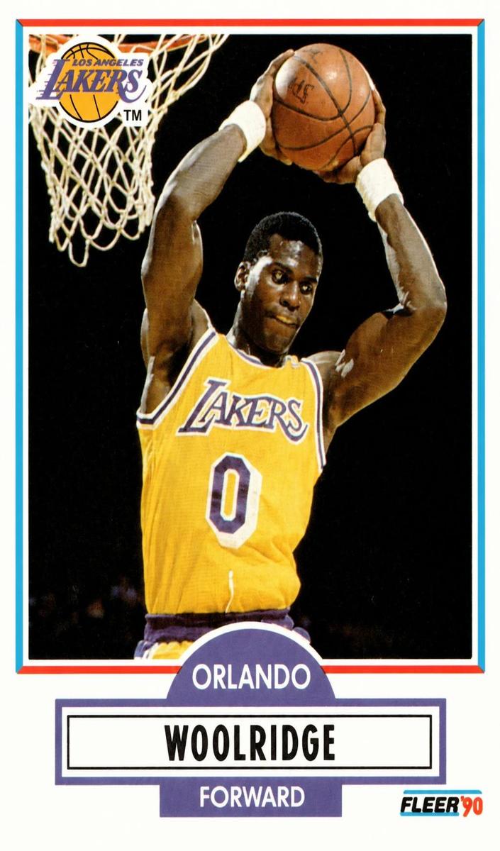 1990 Fleer Basketball Orlando Woolridge #96