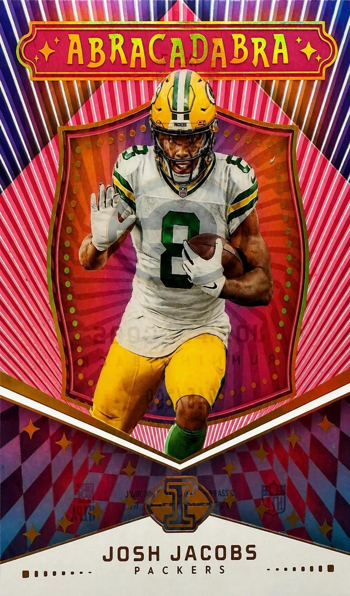 2024 Panini Illusions Football Pink Josh Jacobs #17