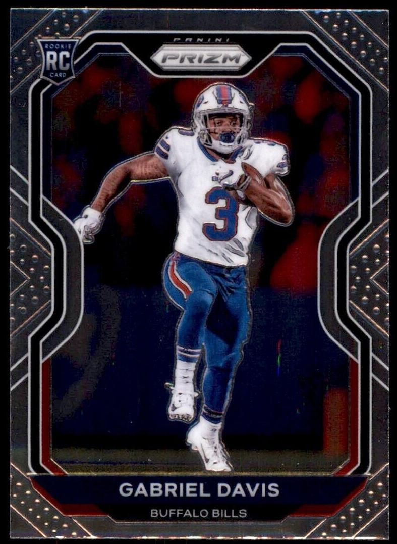 2020 Panini Prizm Football Gabriel Davis #312 PSA 9