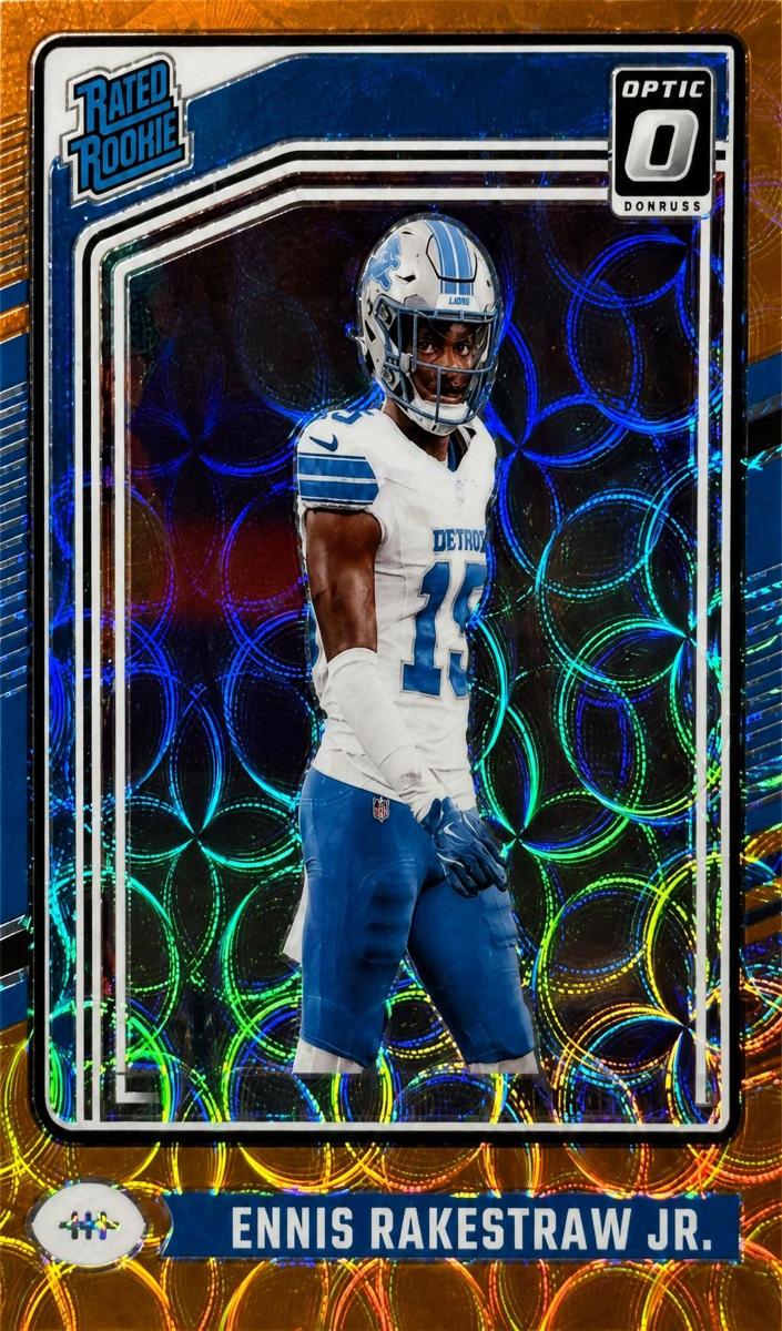2024 Donruss Optic Football Orange Scope Ennis Rakestraw Jr. #232