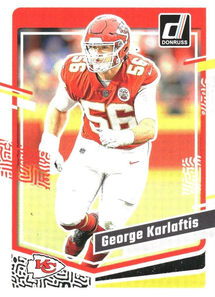 2023 Panini Donruss Football George Karlaftis #143