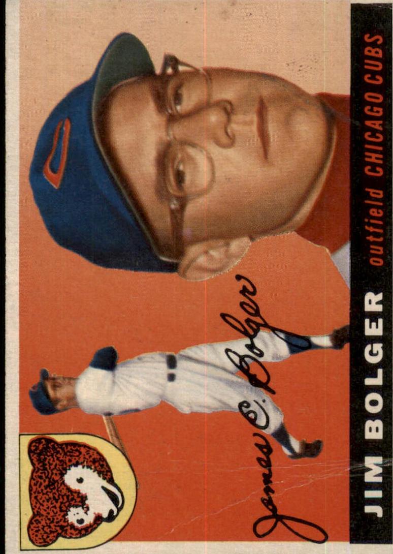 1955 Topps Baseball Jim Bolger #179 PSA 7