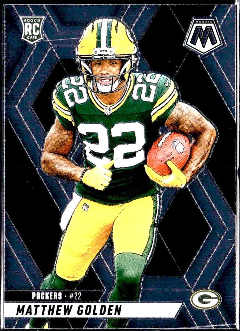 2025 Panini Mosaic Football Matthew Golden #323