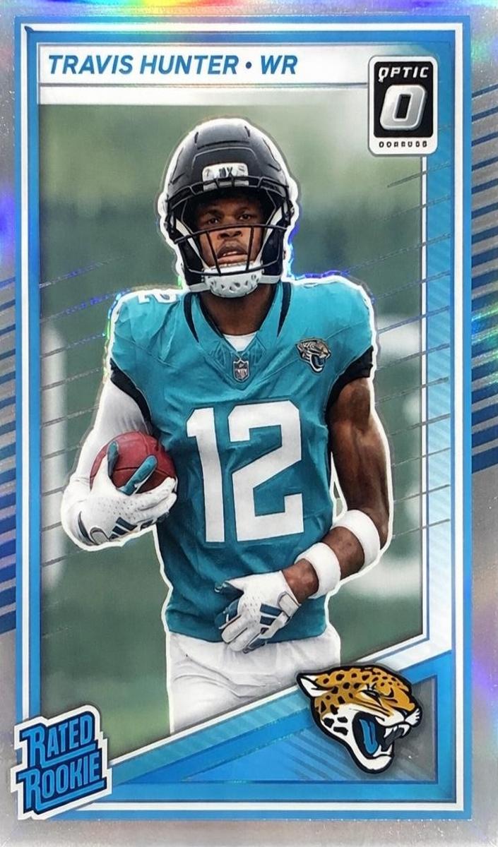 2025 Donruss Optic Football Holo Travis Hunter #201
