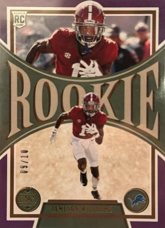 2022 Panini Legacy Football Violet Jameson Williams #150