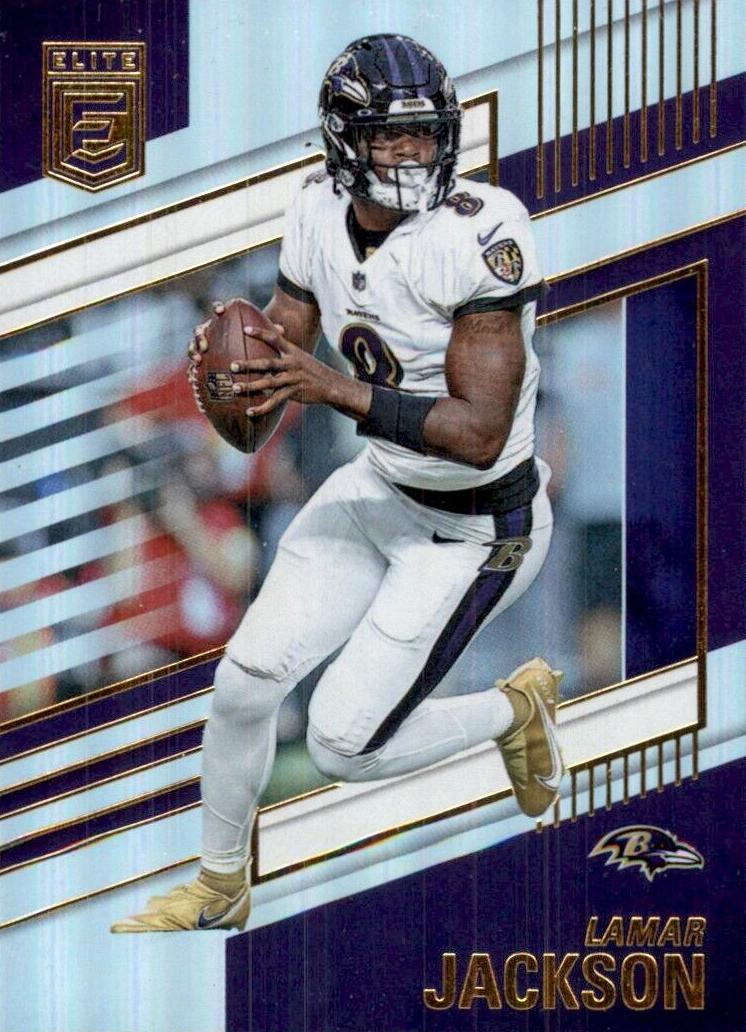 2022 Donruss Elite Football Lamar Jackson #13