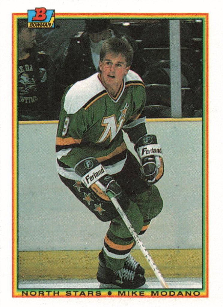 1990 Bowman Hockey Mike Modano #188 PSA 9