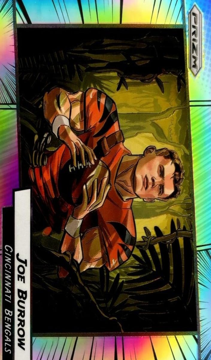 2022 Panini Prizm Football Joe Burrow #M-3