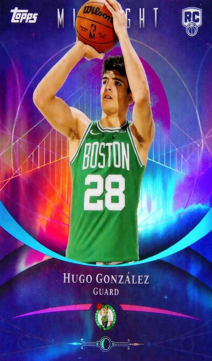 2025 Topps Midnight Basketball Zodiac Hugo Gonzalez #88
