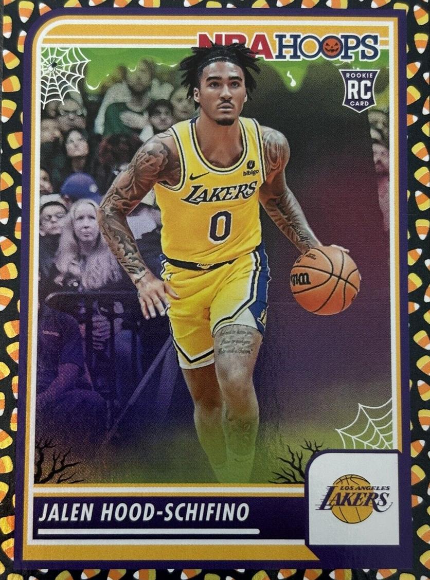 2023 Panini Haunted Hoops Basketball Holo Candy Jalen Hood-Schifino #19