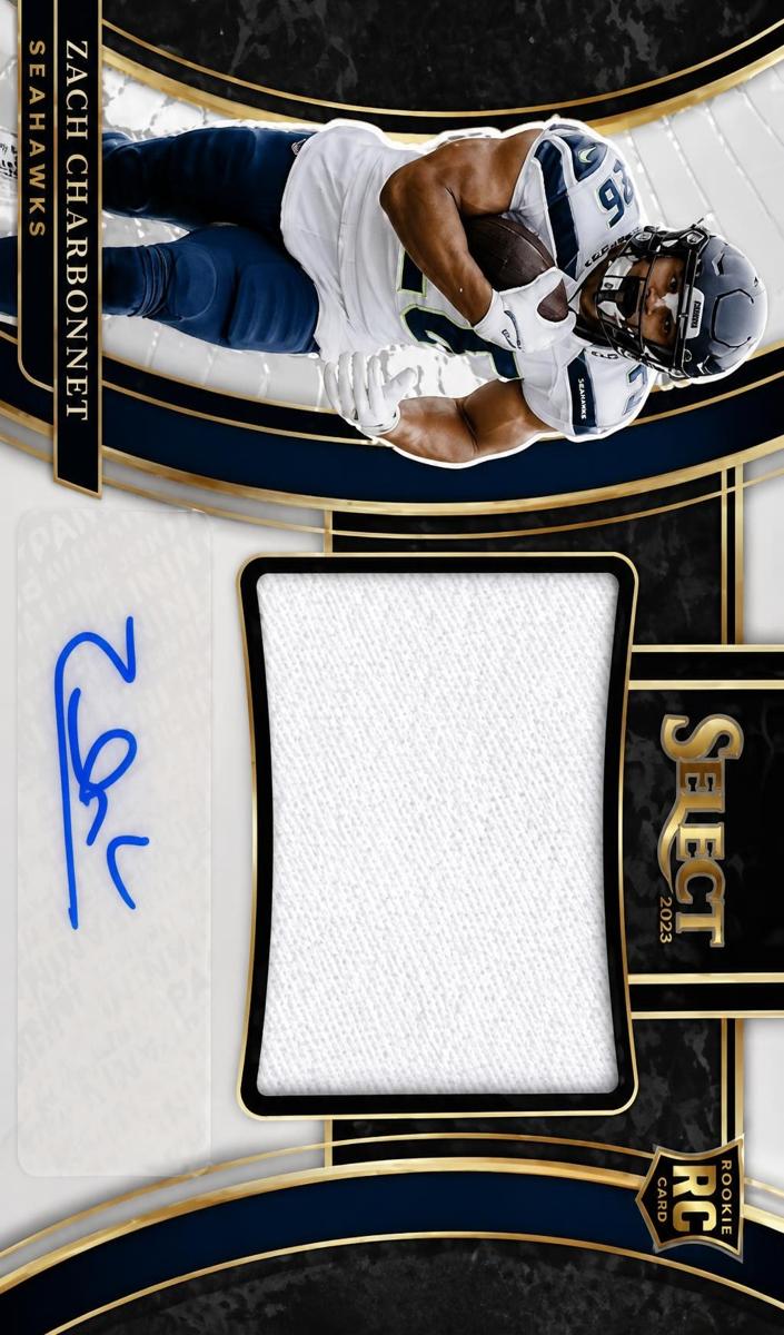 2023 Panini Prizm Football Silver Zach Charbonnet #RPA-ZC