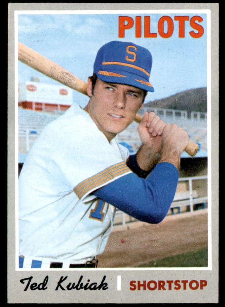 1970 Topps Baseball Ted Kubiak #688
