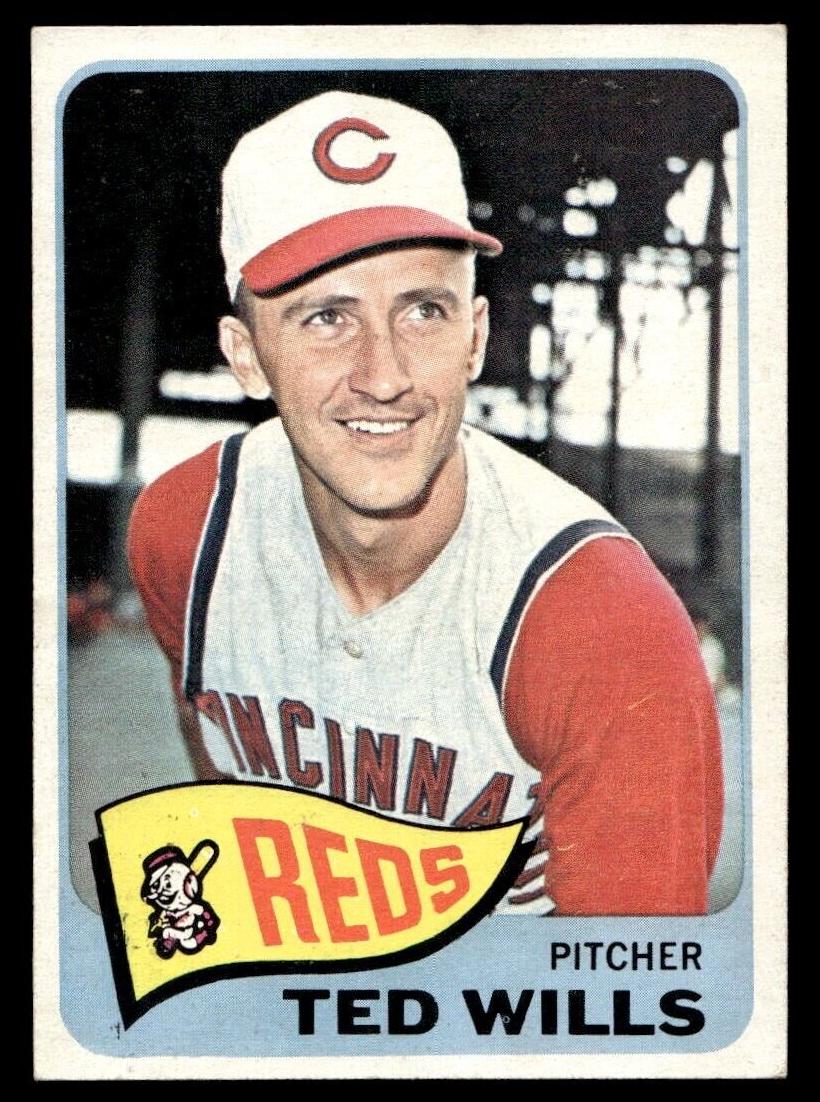 1965 Topps Baseball Ted Wills #488 PSA 7.5