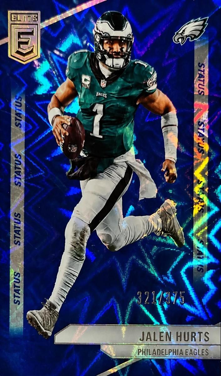 2024 Donruss Elite Football Status Explosion Jalen Hurts #90 PSA 8