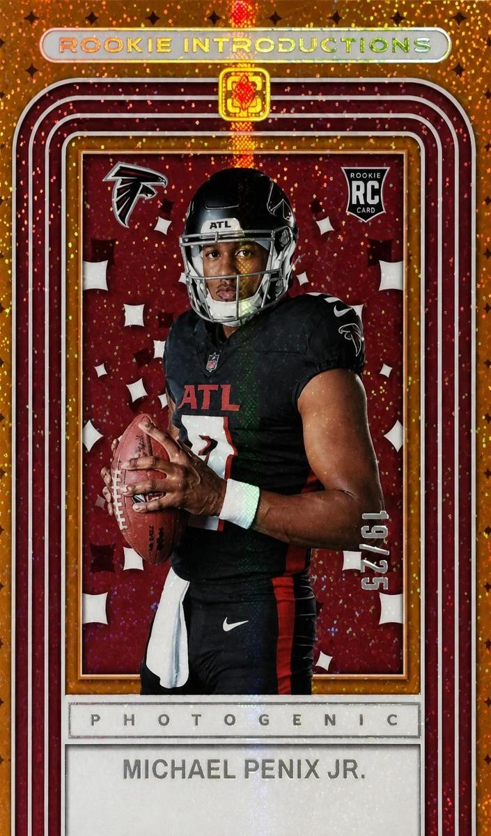 2024 Panini PhotoGenic Football Orange Michael Penix Jr. #1