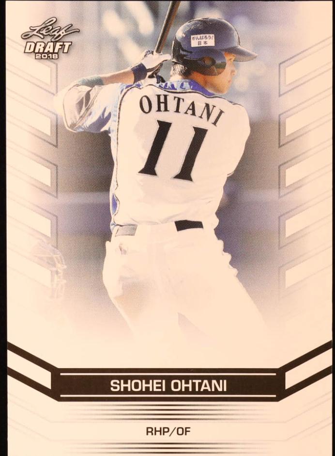 2018 Leaf Baseball Shohei Ohtani #DY-01 PSA 9