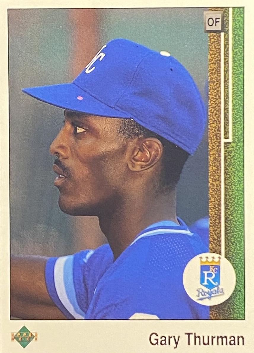 1989 Upper Deck Baseball Gary Thurman #347 PSA 5