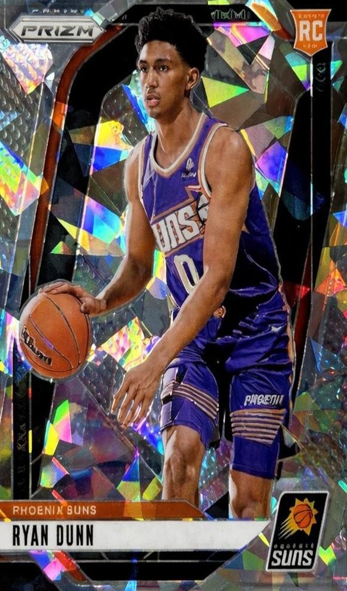 2024 Panini Prizm Basketball Ice Ryan Dunn #258 PSA 9