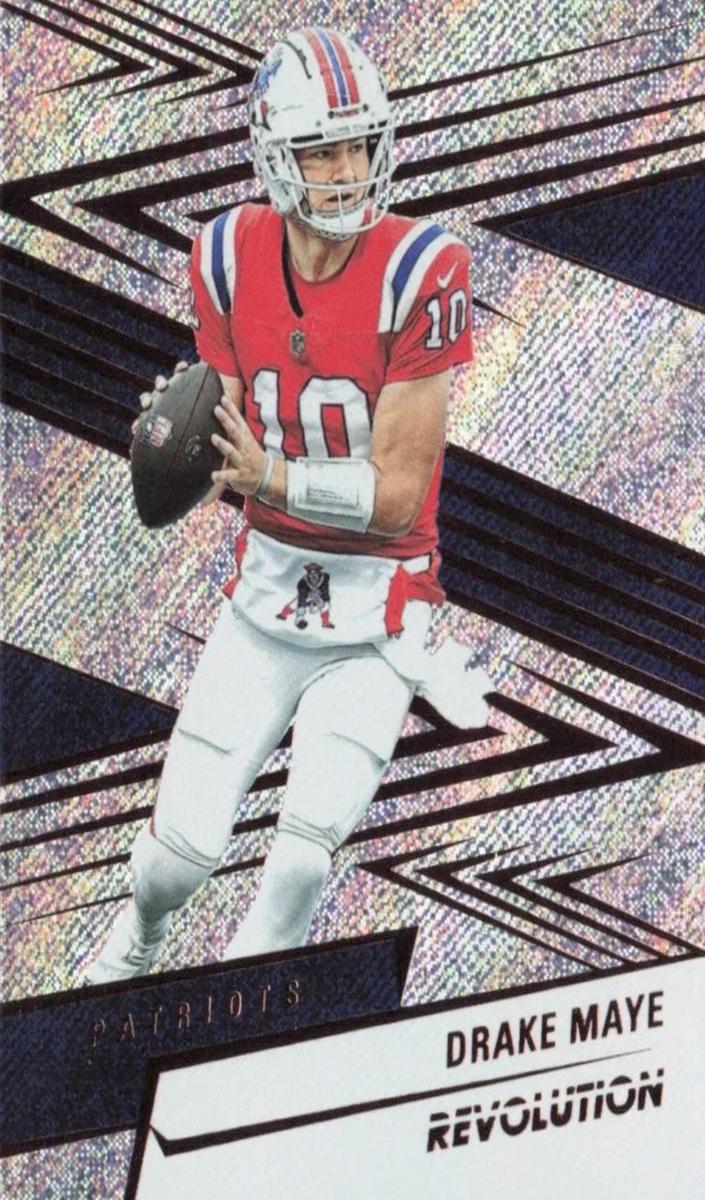 2025 Panini Revolution Football Drake Maye #48 PSA 9