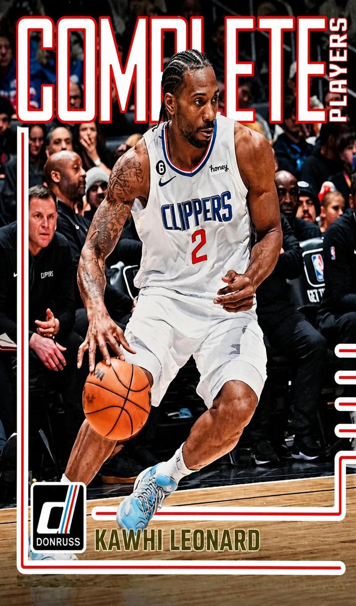 2023 Panini Donruss Basketball Kawhi Leonard #6