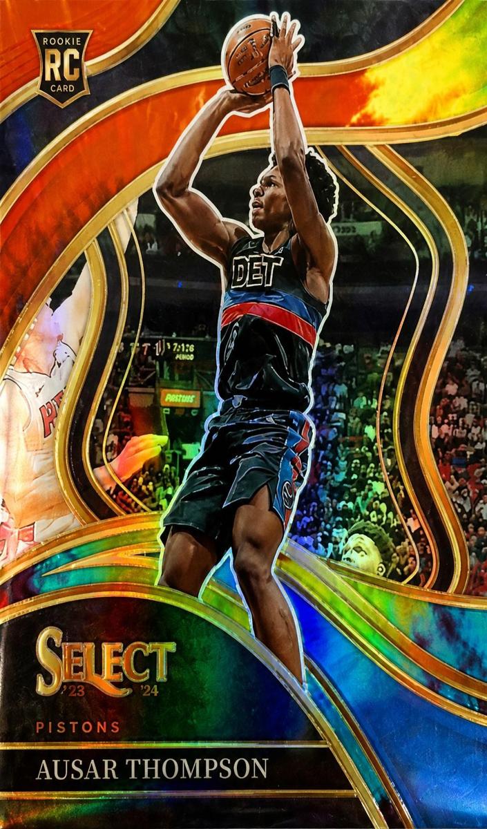 2023 Panini Select Basketball Tie-Dye Ausar Thompson #284 PSA 10