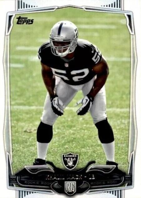2014 Topps Football Bent Over Khalil Mack #373