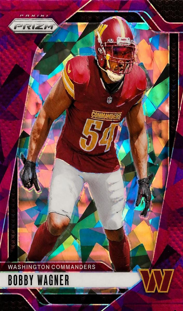 2024 Panini Prizm Football Purple Ice Bobby Wagner #293