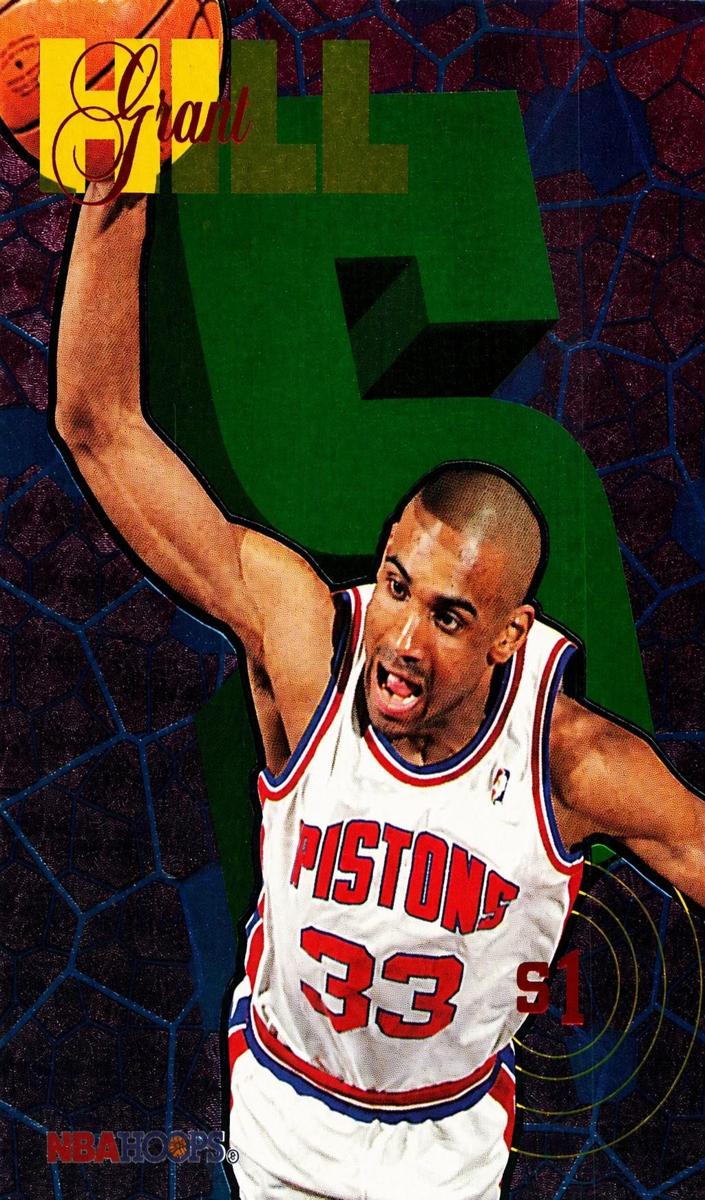 1995 Hoops Basketball Grant Hill #S1