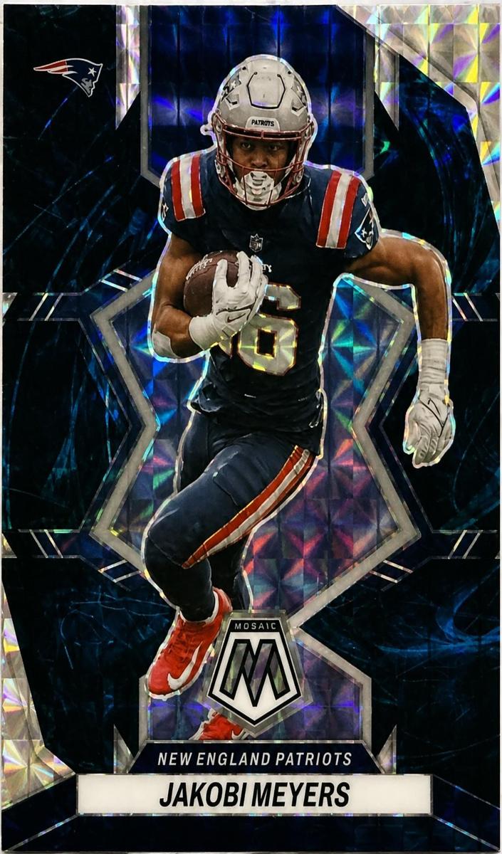 2022 Panini Mosaic Football Mosaic Jakobi Meyers #135 PSA 10