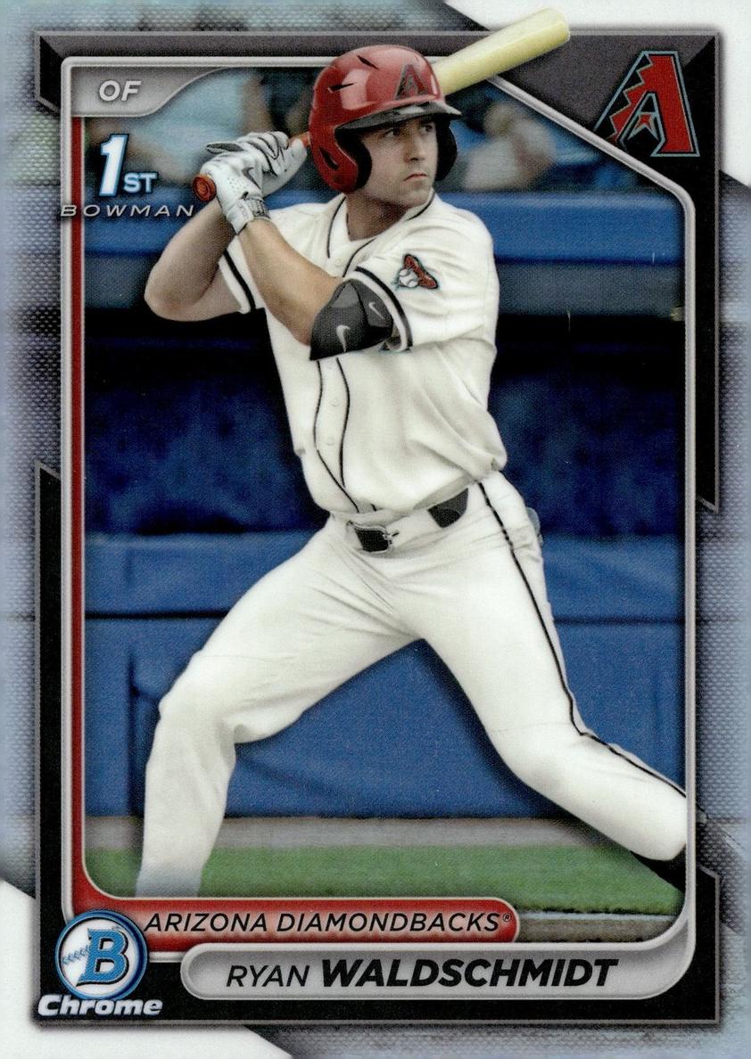 2024 Bowman Draft Chrome Baseball Refractor Ryan Waldschmidt #BDC-18 PSA 10