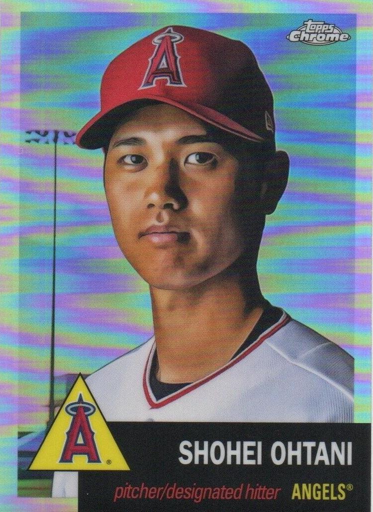 2022 Topps Chrome Baseball Refractor Shohei Ohtani #1