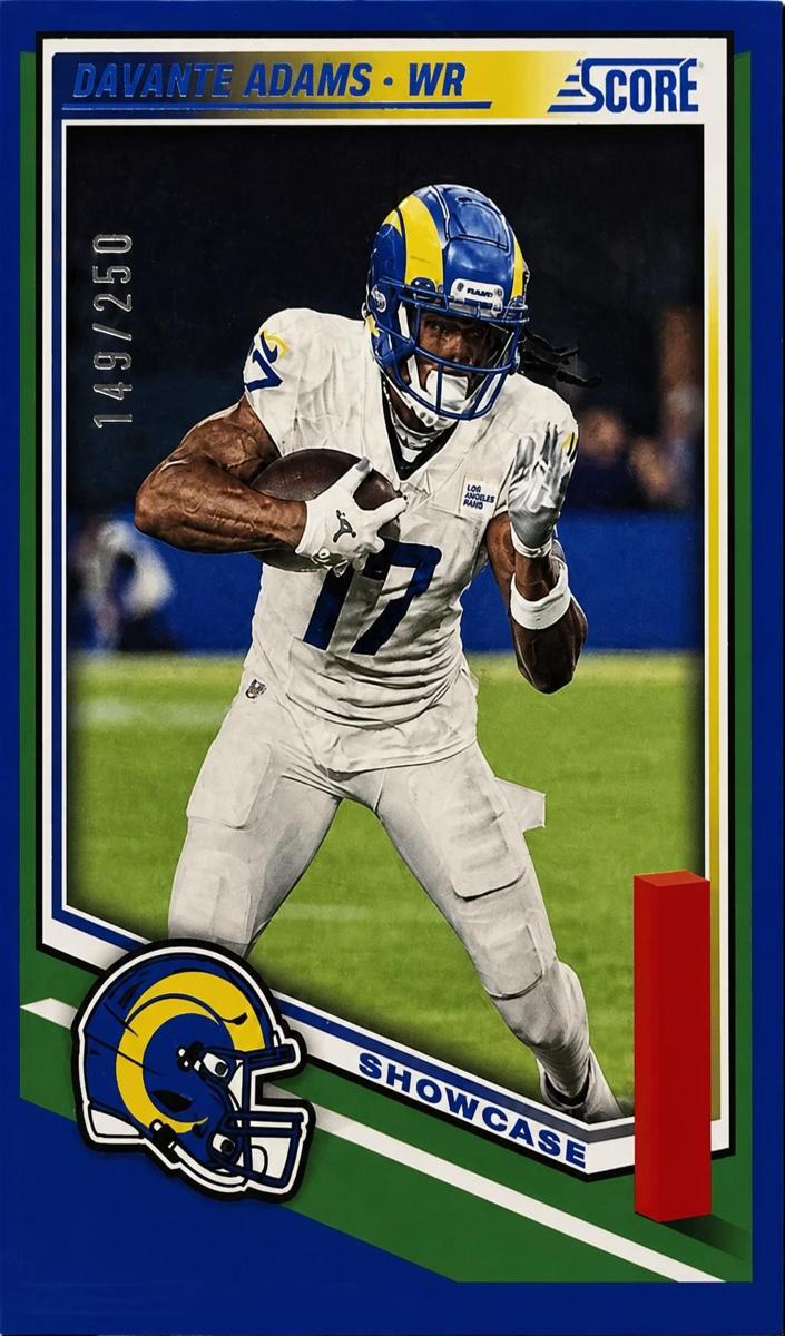 2025 Panini Score Football Showcase Davante Adams #73