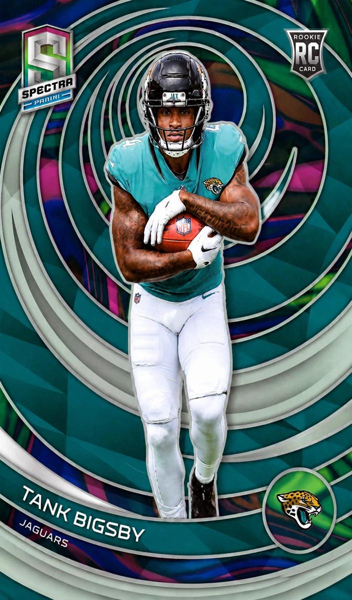 2023 Panini Spectra Football Neon Marble Tank Bigsby #161